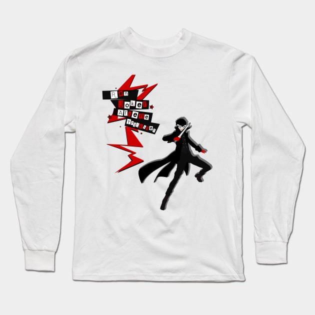 Joker Long Sleeve T-Shirt by Kaztiel